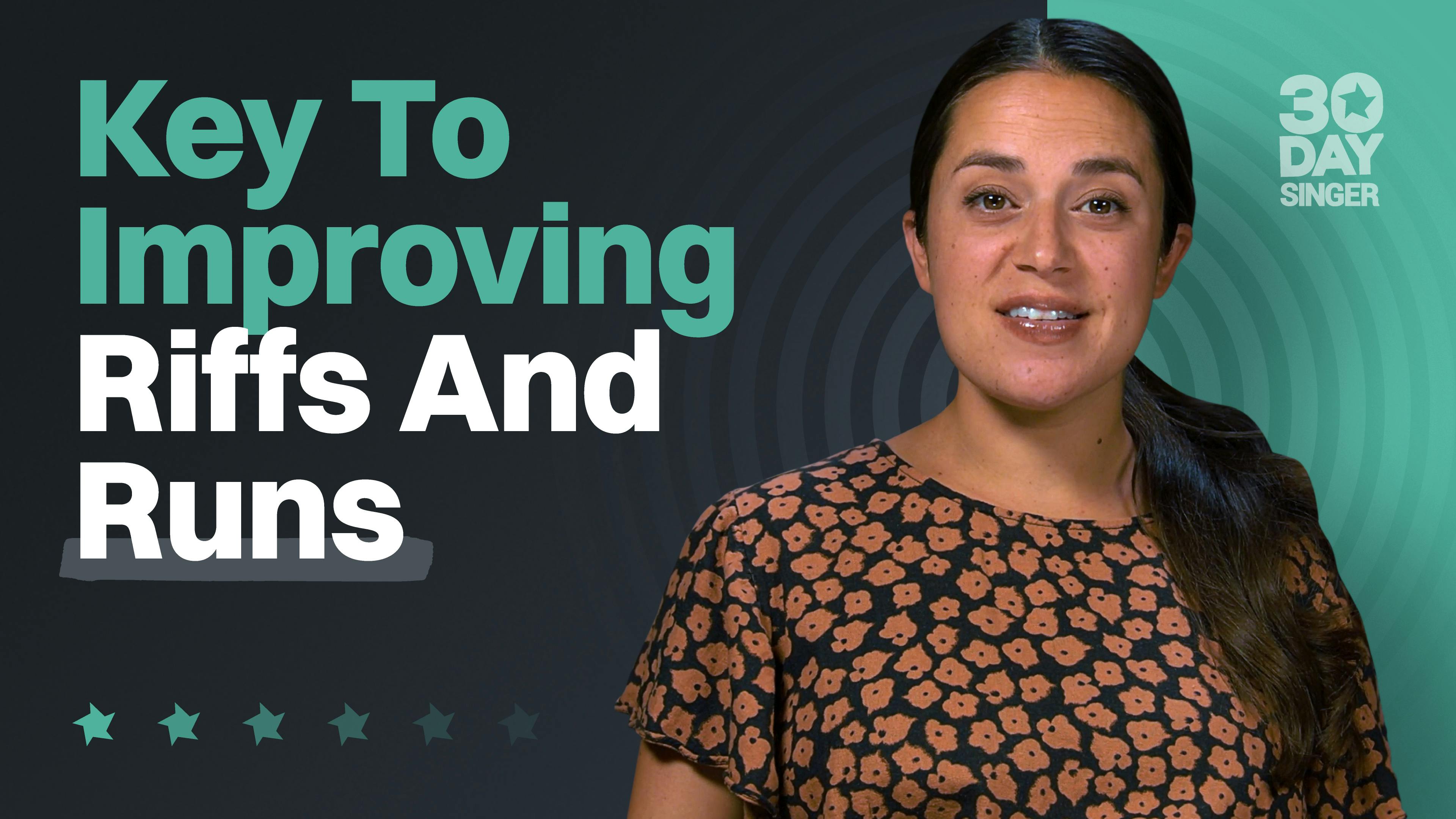 Key to Improving Riffs and Runs
